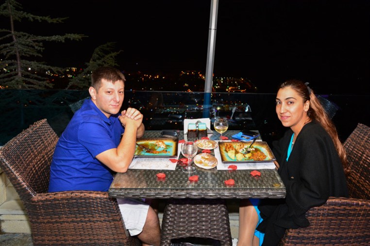 Bay Lodge Terrace on Saturday Night
